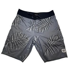 Brixton Board Shorts Gray Men’s Sz 28